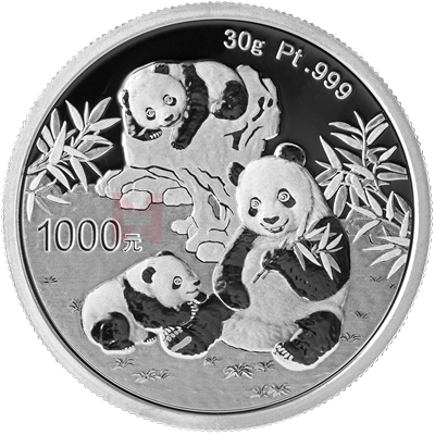 2025版熊貓30克精制鉑質(zhì)紀念幣